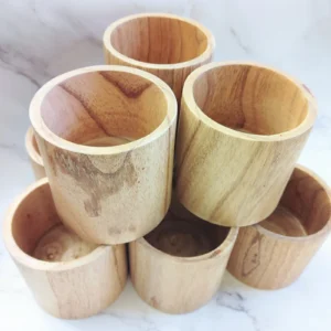 WOODEN PLANT POT​